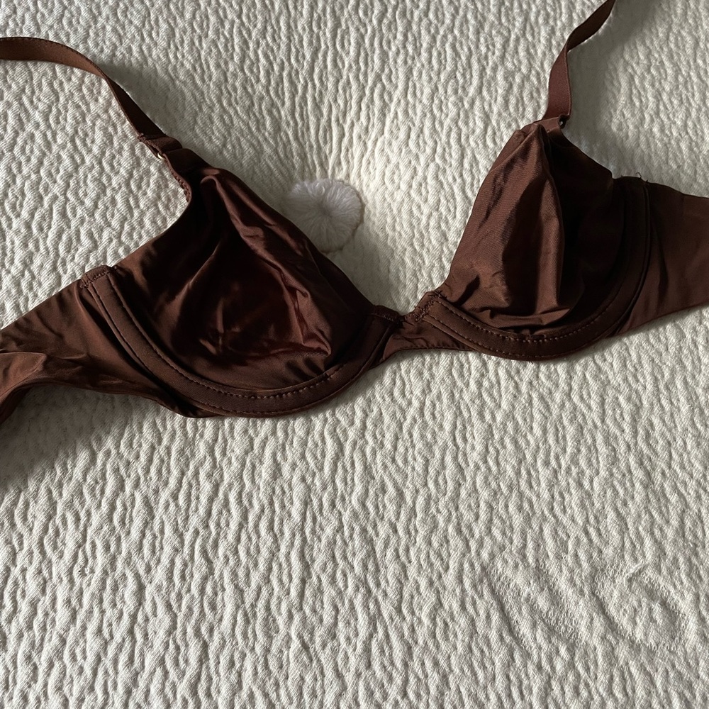 CUUP 30A brown bra- new without tags, never worn